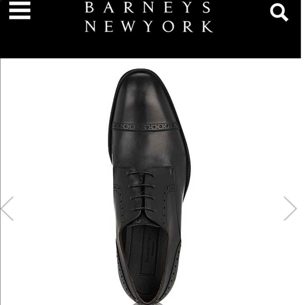 Ermenegildo zegna cap toe leather dress shoes